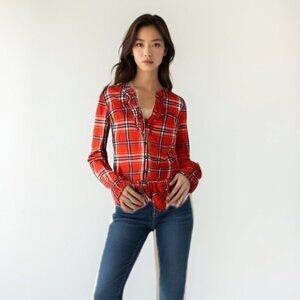 Hollister peplum top  S